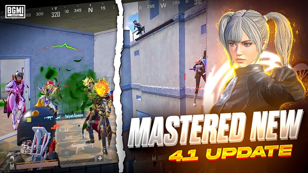 This Is How I Mastered 4.1 Update 🔥 Insane Clutches ￼🔱[ BGMI🇮🇳]