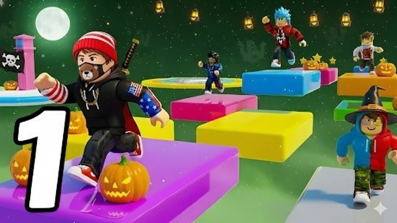 Obby Parkour: Run & Fun 🏃‍♂️ Crazy Colorful Obstacles!