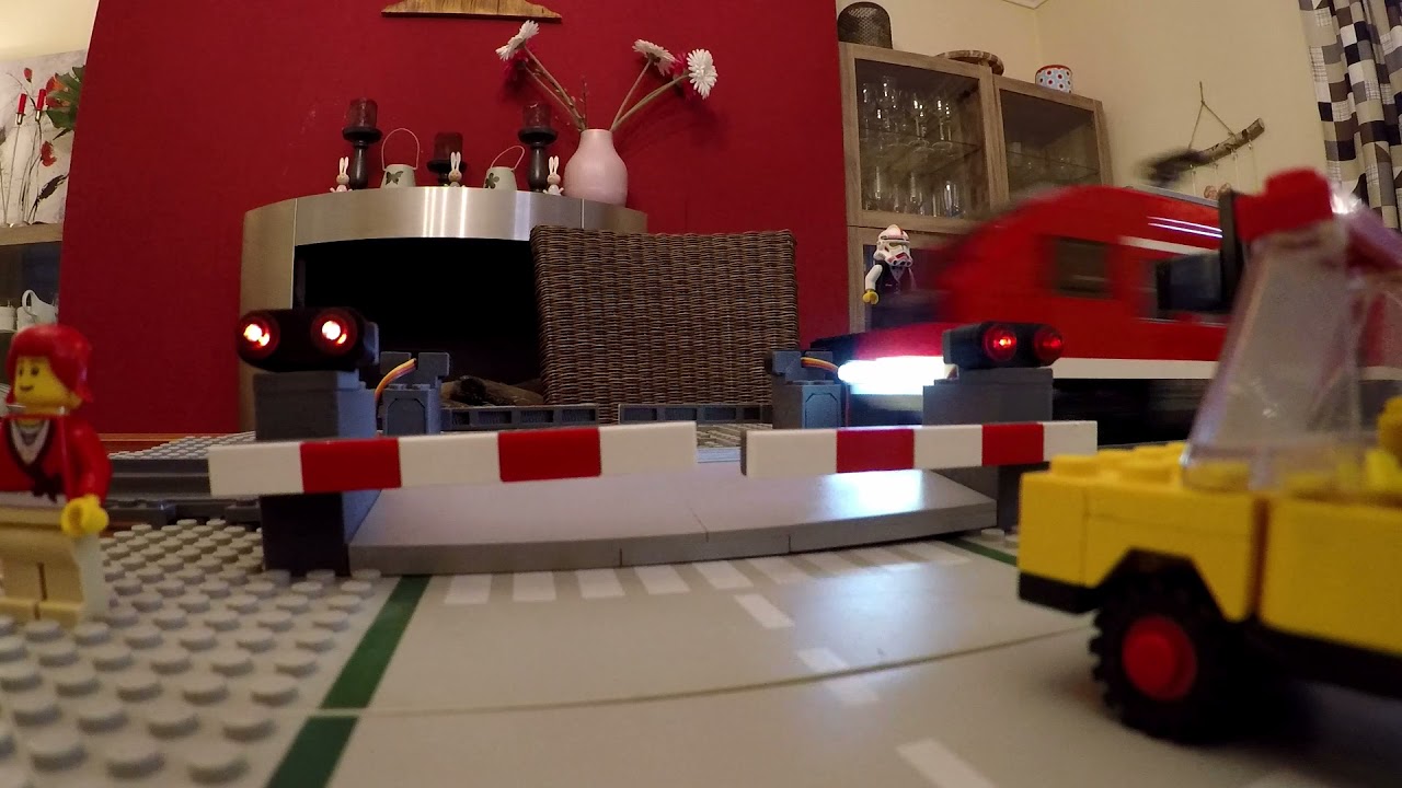 Lego Train Automation - Bahnübergänge [de]