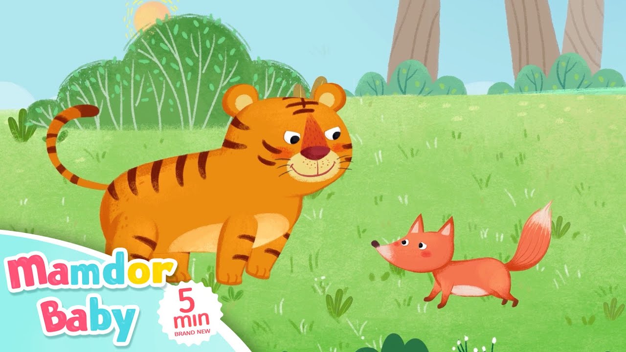Little Mouse Becomes a Big Tiger(小老鼠变大老虎) | Fairy Tales in English | Story for kids | Mamdor Baby❤️