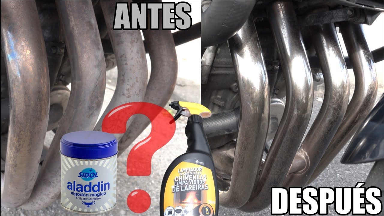 Limpiar Colectores Moto