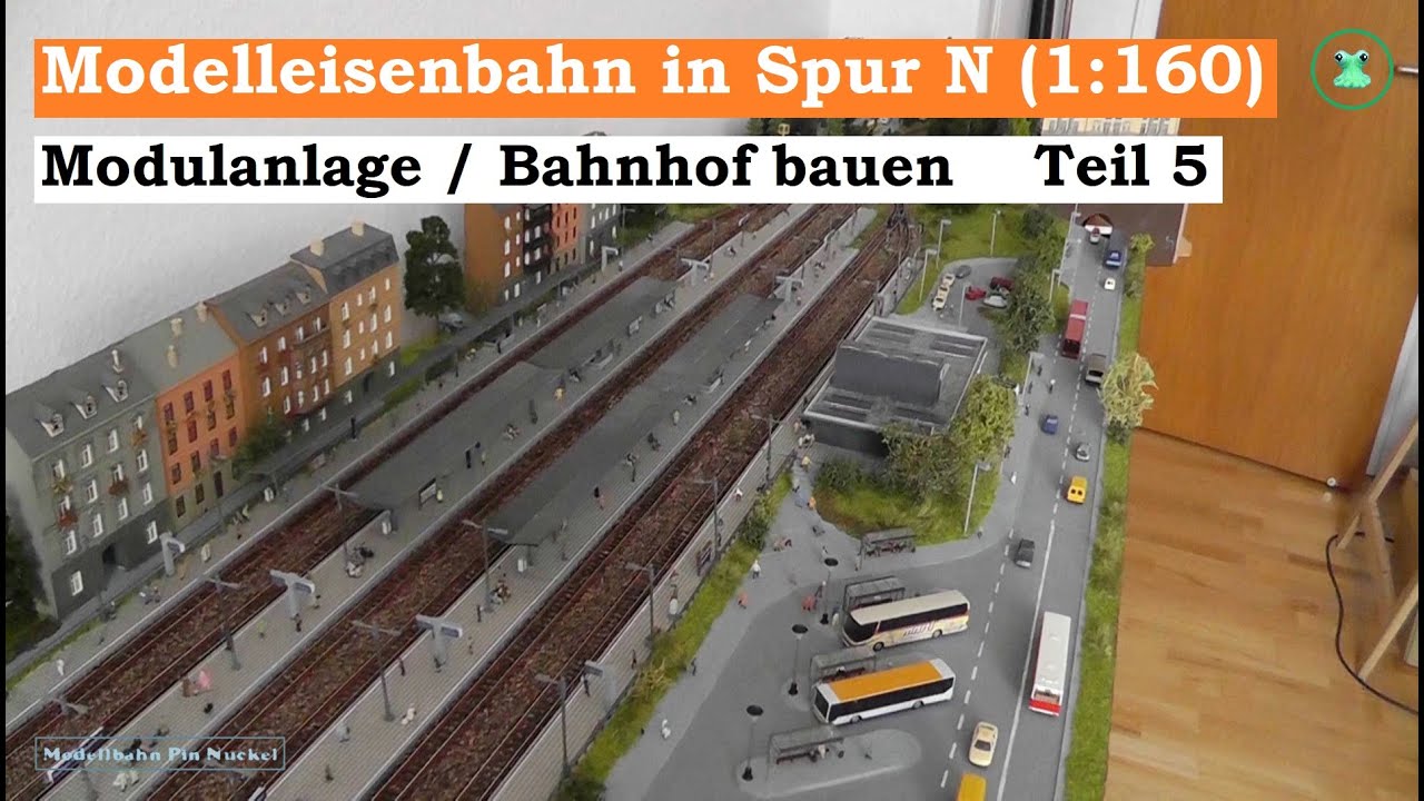 Keywans Bahnhof Teil 5 - digital Fahren, analog Schalten - Modul Anlage