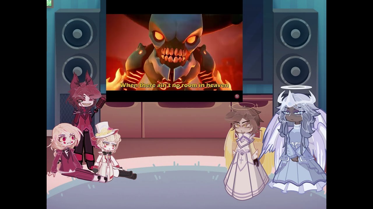 Hazbin hotel react to Doom Jt music rap (Part 2/2)