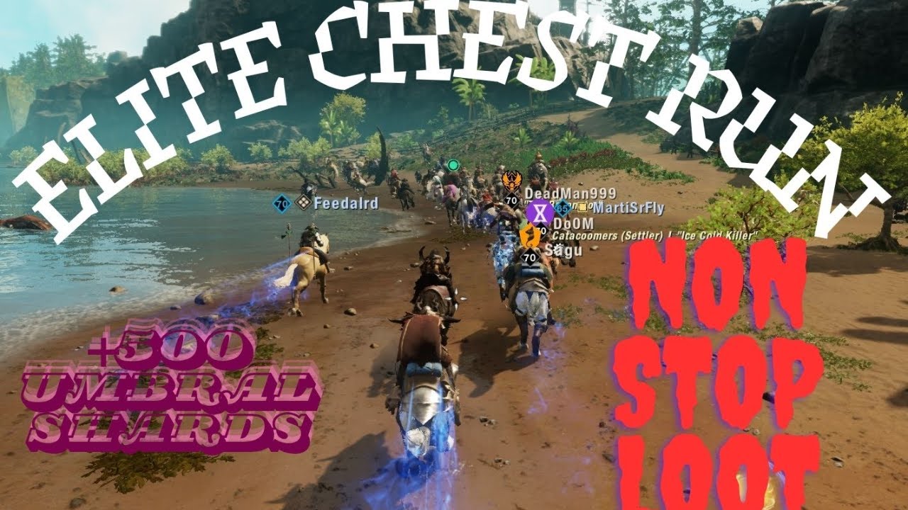 NEW WORLD AETERNUM SEASON 10! 200 PLAYER ELITE CHEST RUN CK!