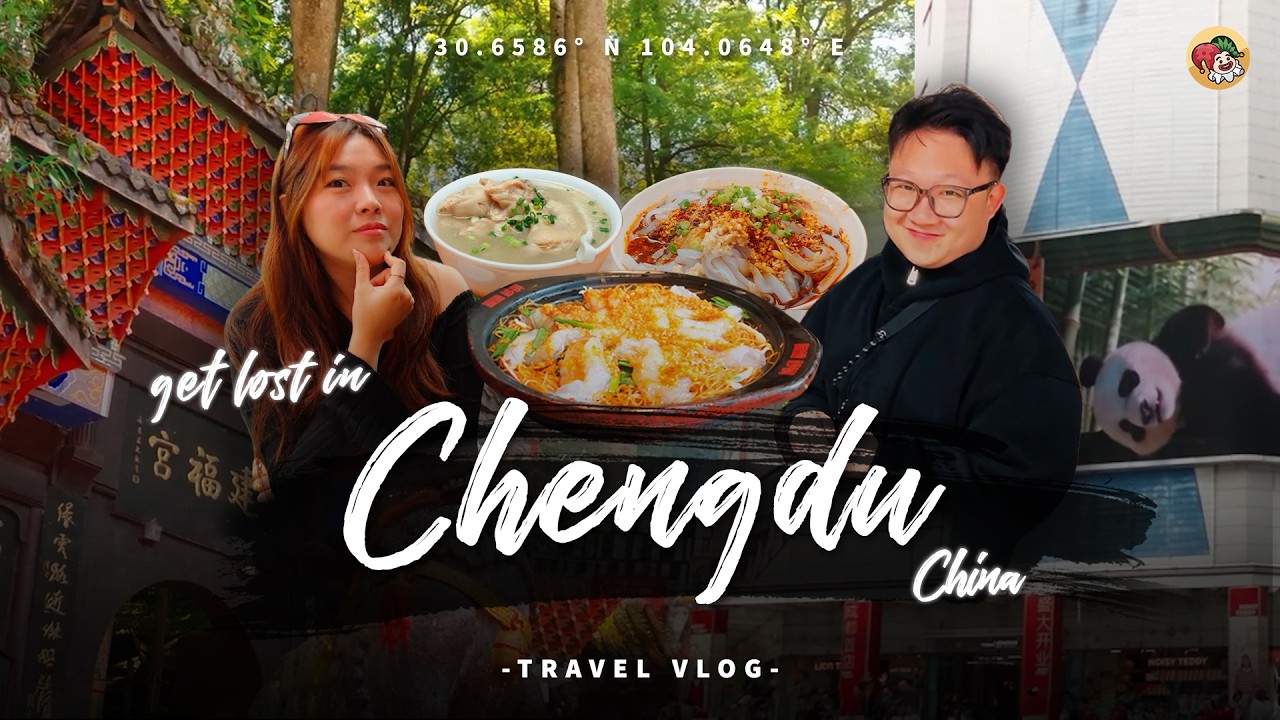 China&rsquo;s PANDA CITY is INSANE 🇨🇳 | CHENGDU 5D4N Travel Guide 成都五天四夜旅行Vlog 🐼