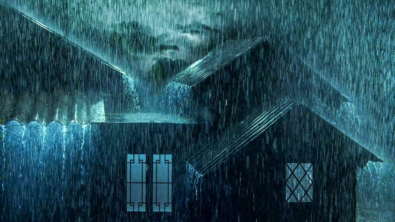 🥶ASMR powerful thunderstorm rain sounds for sleeping 🥶 rain sounds for sleeping 🤧rain sounds 