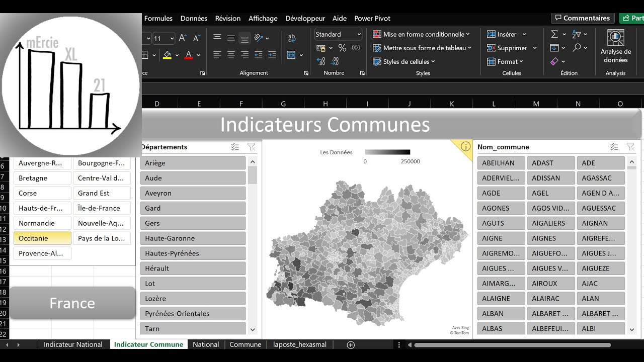 Augmenter la résolution d'une carte Excel en 1 clic, vous connaissez? je veux dire la carte...