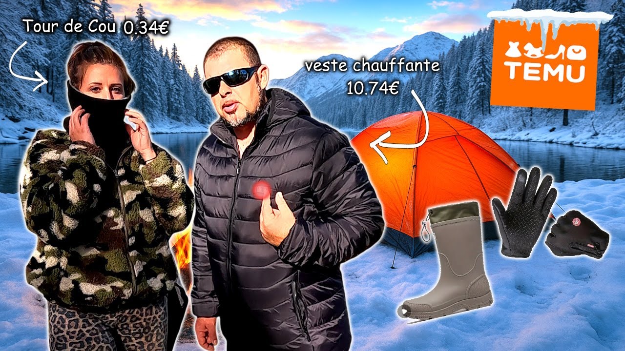 TEMU vs PÊCHE D'HIVER : regarde vette vidéo avant d'acheter ( avis honnête )