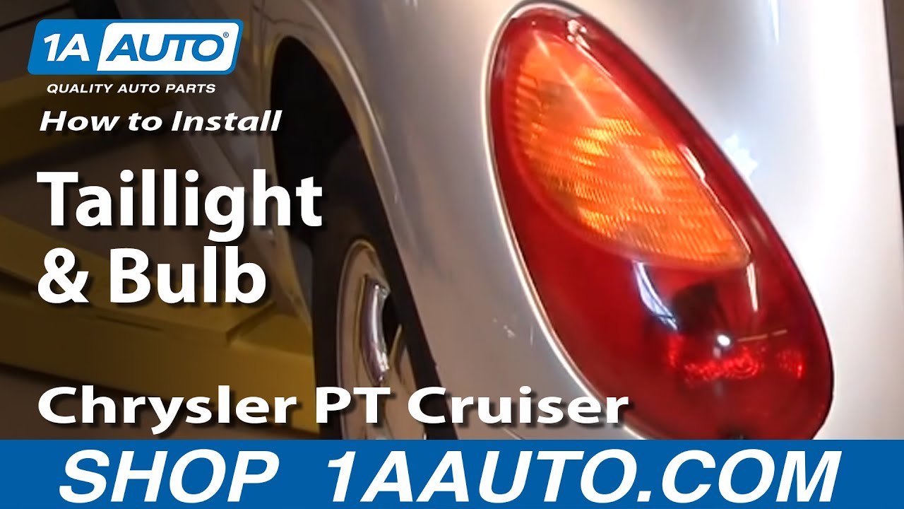 How to Replace Tail Light 01-05 Chrysler PT Cruiser
