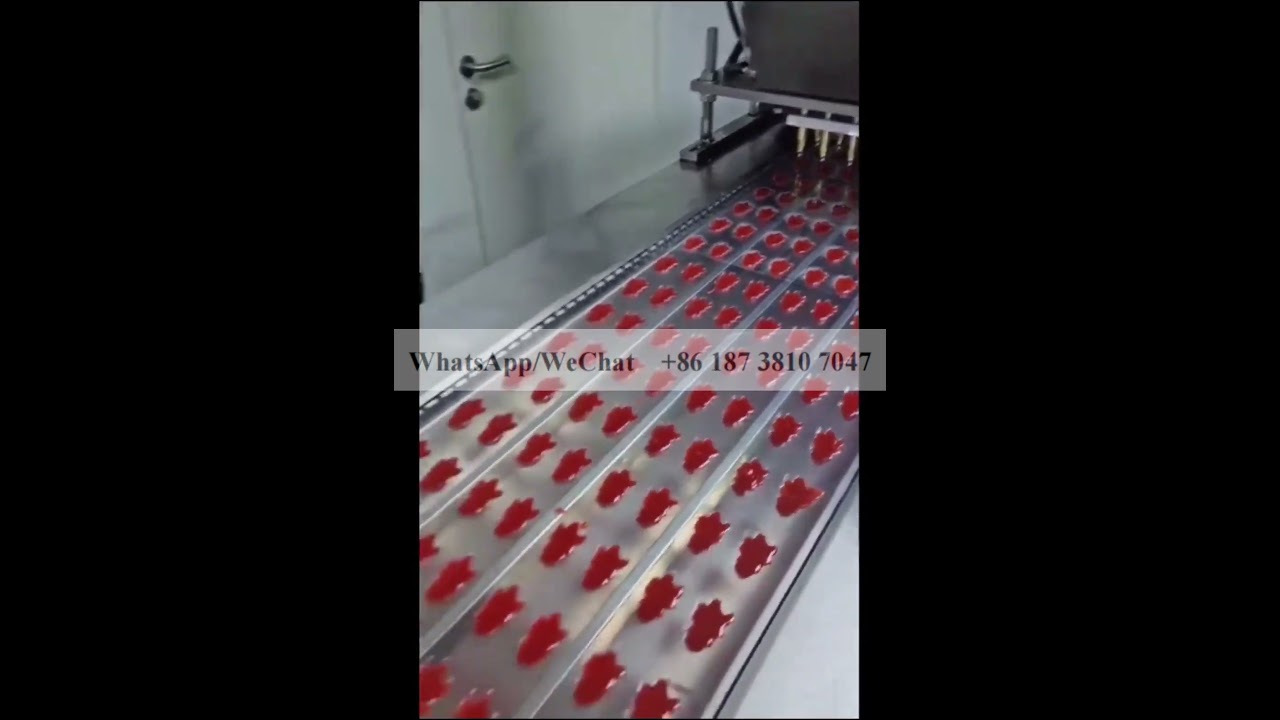 Fully automatic jelly making machine Fully automatic soft candy making machine