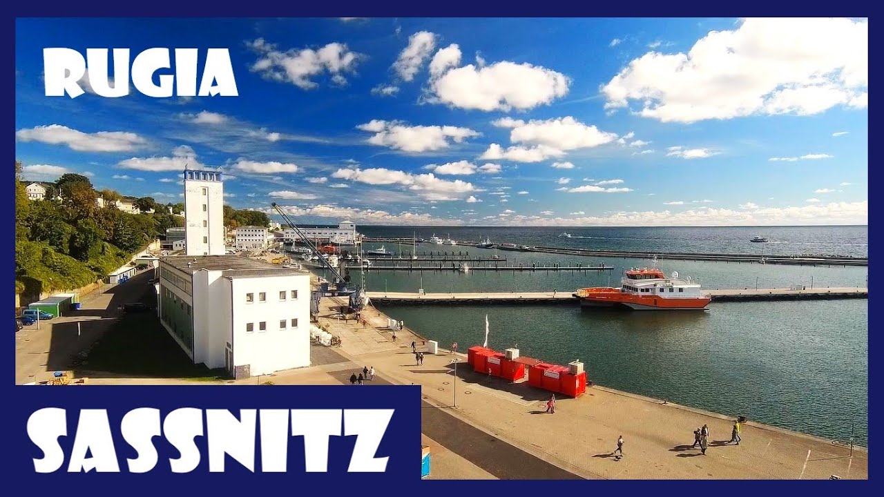 Sassnitz, małe, urokliwe niemieckie miasto na północno-wschodnim wybrzeżu Rugii (Rügen). Bałtyk