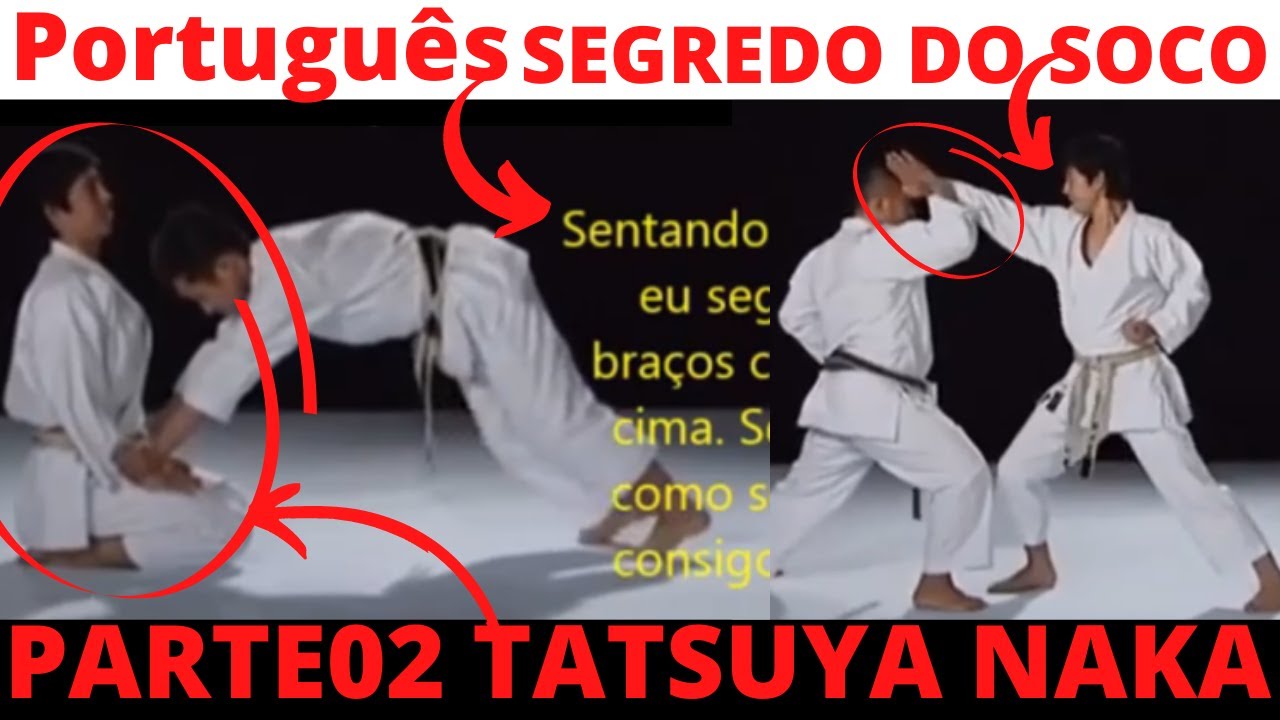 Tatsuya Naka Tecnicas do SOCOS DO KARATE