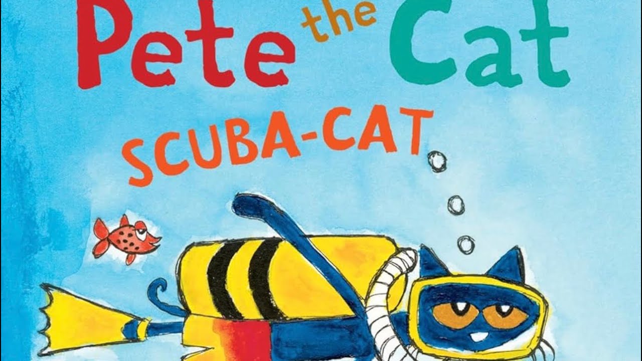 Pete the Cat, Scuba Cat, by James Dean 