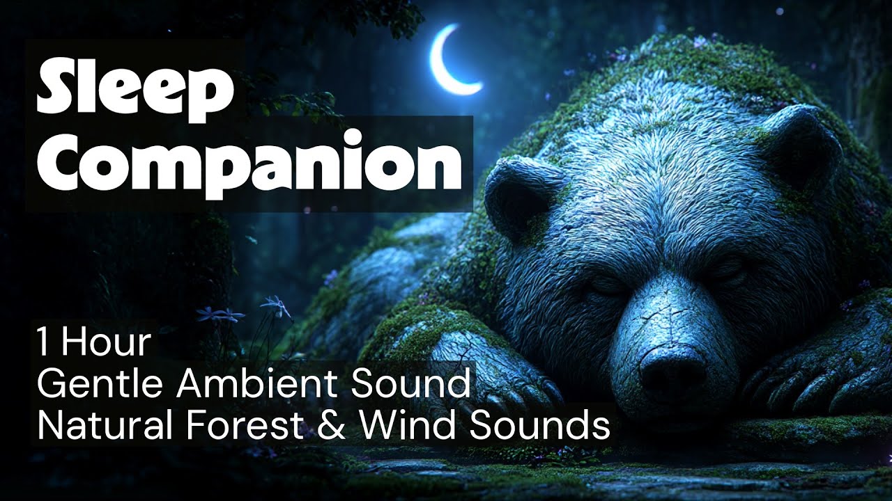 Sleep Companion 🪨🐻 Stone Guardian for Deep Rest & Emotional Grounding | 1 Hour Ambient Calm