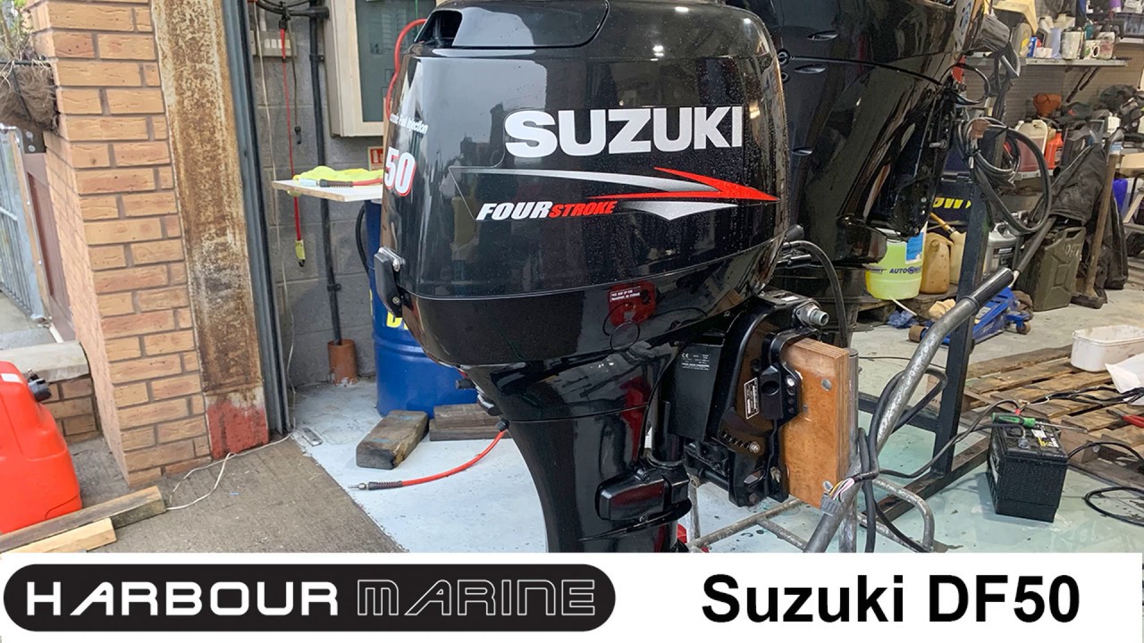 Suzuki DF50 SOLD BY Harbour Marine Engineering Services in Pwllheli