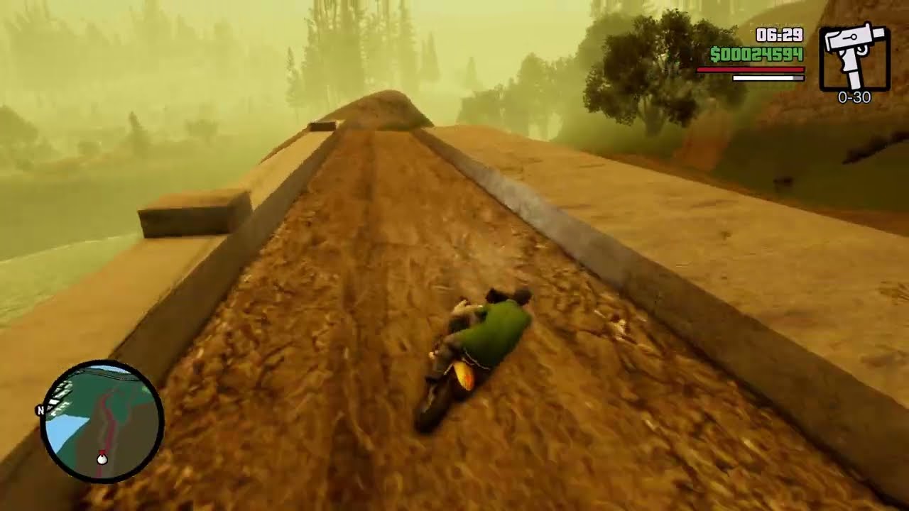 GTA San Andreas: Definitve Edition - Тебе то надо просто ехать за поездом СиДжей!!!