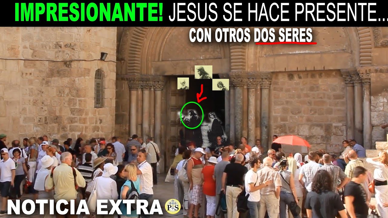 Turista IMPRESIONADA, JESÚS se hace presente CON DOS SERES MÁS...