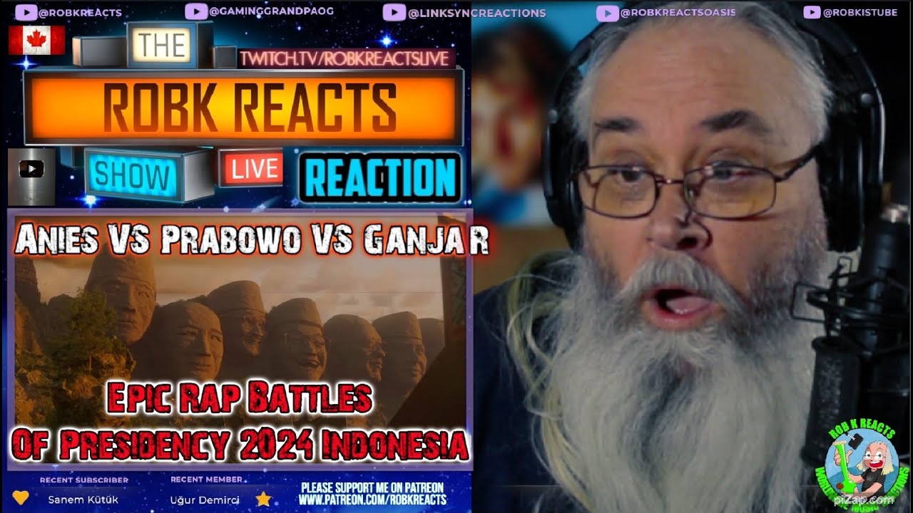 Indonesia Reaction - Anies VS Prabowo VS Ganjar - Epic Rap Battles Of Presidency 2024 - Requested