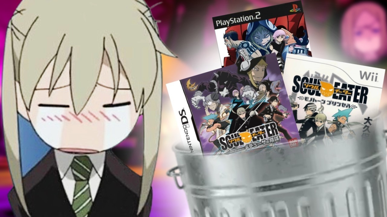 A MALDIÇÃO DOS JOGOS DE SOUL EATER...