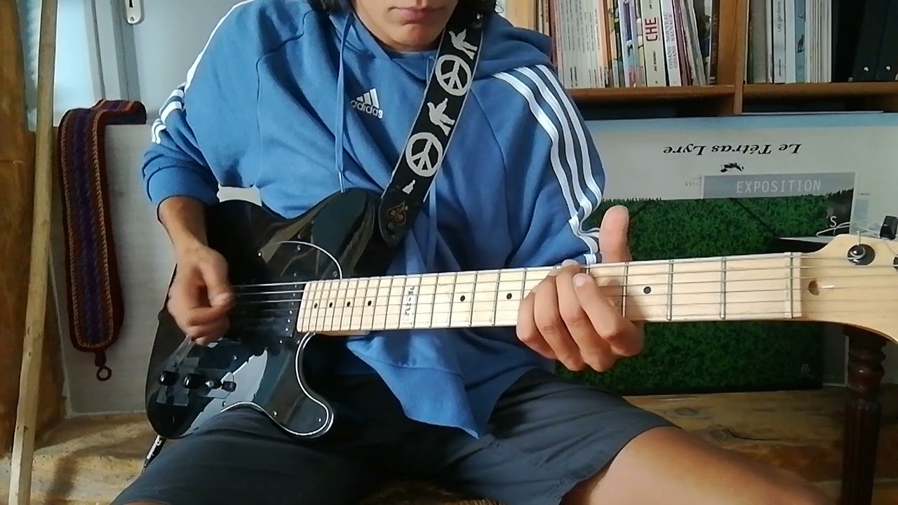 Neil Young - Down by the river - 1st Guitar Solo Cover