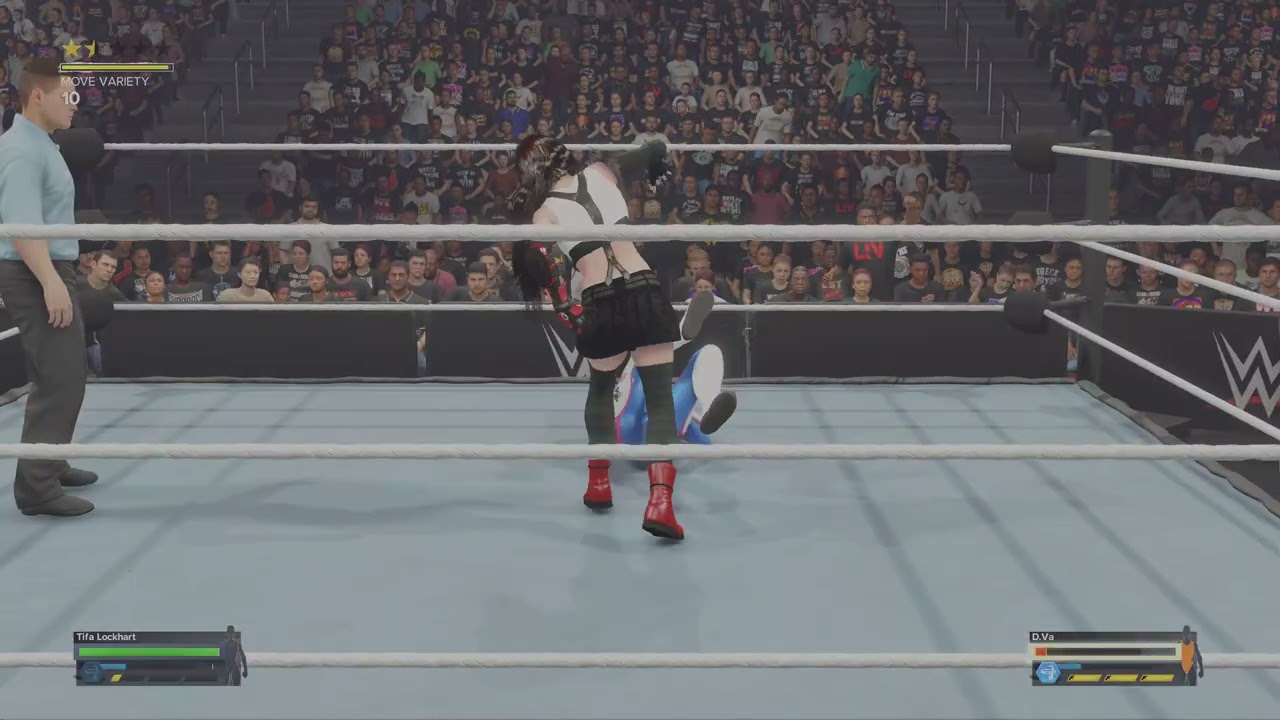 WWE 2K24: Tifa Lockhart Vs D.VA (DJ Kool Low blow match) @DJ Kool