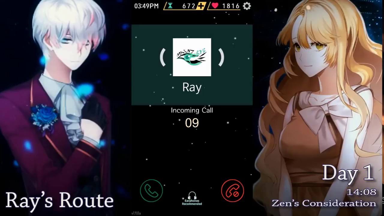 Day 1, Chat 6(14:08)【RAY ROUTE】-MYSTIC MESSENGER-