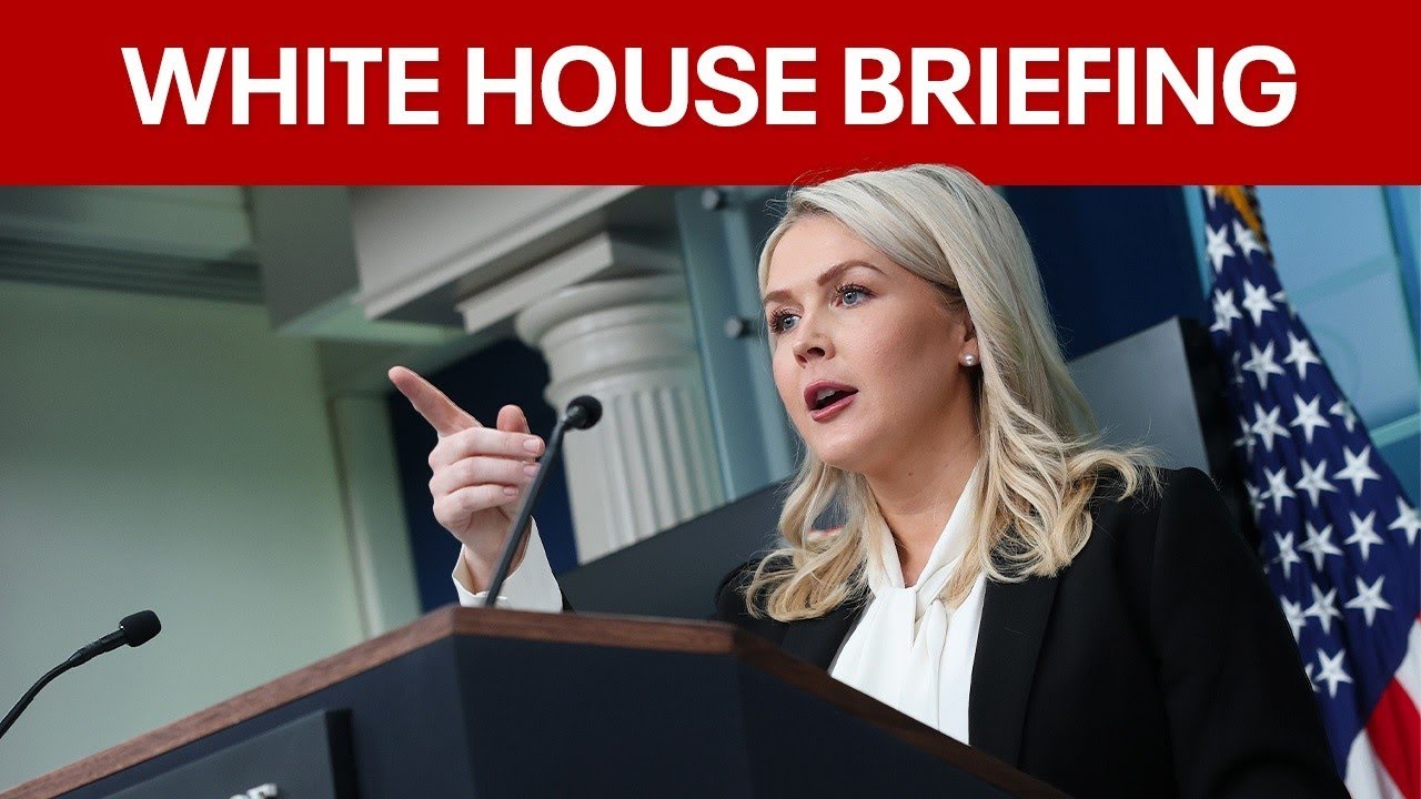 LIVE 🔴 White House Press holds briefing amid ongoing strikes in Iran