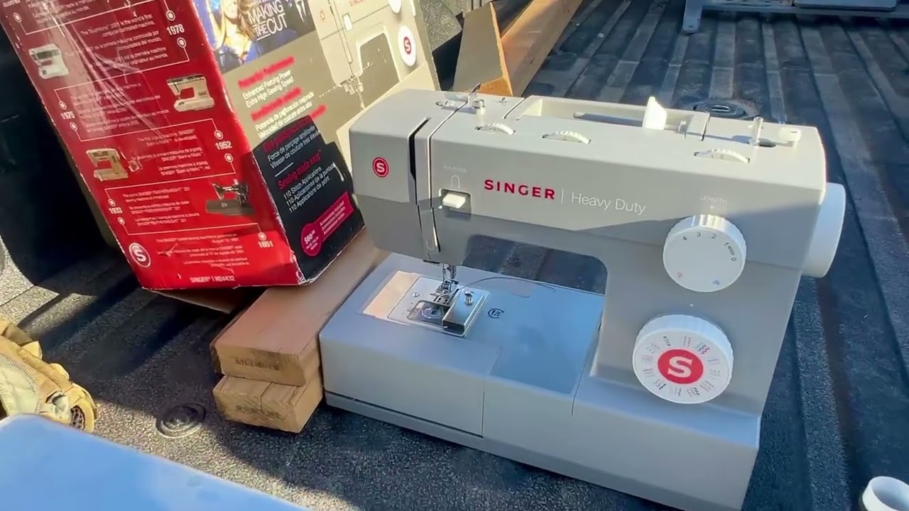 Singer 111w150 Industrial Sewing Machine!