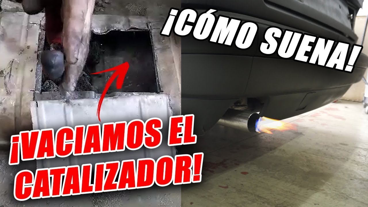 😱 ELIMINAMOS el CATALIZADOR de MI COCHE y lo dejamos a ESCAPE LIBRE | JGP CREW