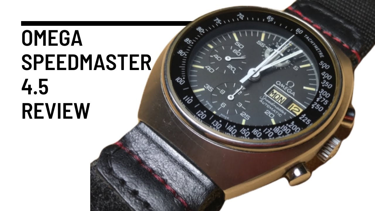 Обзор хронографа Omega Speedmaster Mark 4.5 /176.012/1045