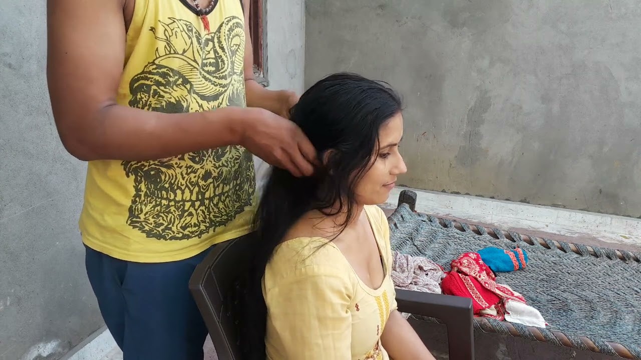 Balon ki dekhbhal kaise karen / Hair Care routine / neck massage for pain relief / head massage