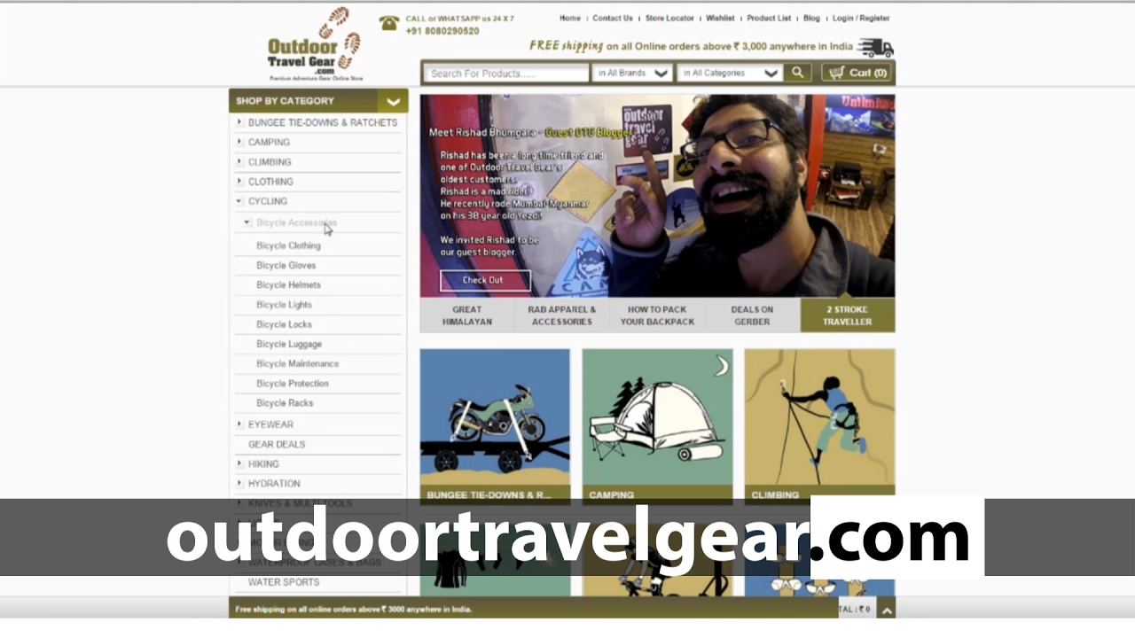 Outdoor Travel Gear- A Premium Adventure Gear Online Store