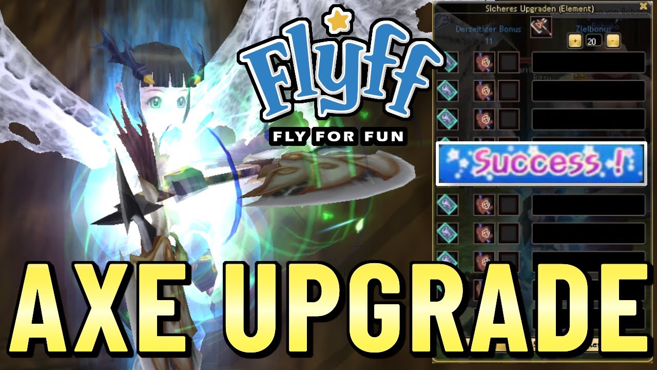 Flyff Ancient Axe Upgrade! Was hätte aus Flyff werden können?