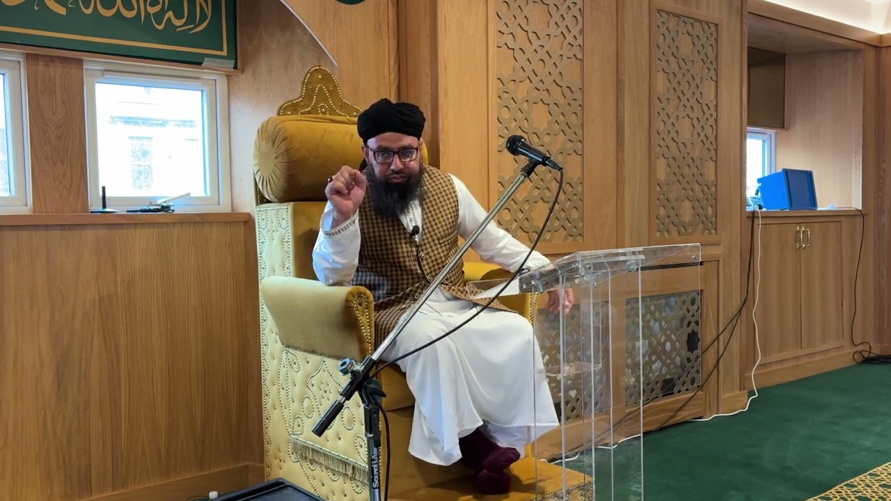 مزدور کے حقوق۔ مسجد خضراء گلاسگو سکاٹ لینڈ ۔ ۲۵ اپریل ۲۰۲۵بمطابق ۲۴ شوال المکرم ۱۴۴۶