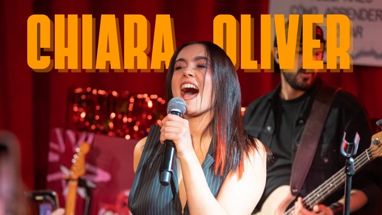 Chiara Oliver 'Cada nueva canción tiene su individualidad, su momento de gloria, digamos'