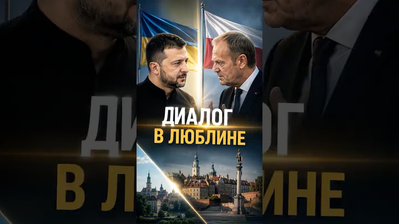 🇵🇱 Визит Зеленского в Польшу: первая встреча с Туском в Люблине после скандала с подразделением УПА