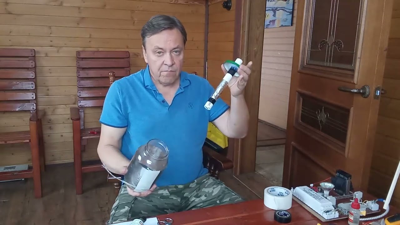 Лейденская банка - своими руками
