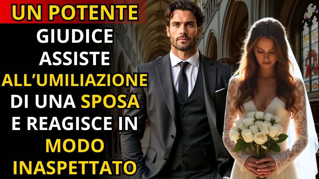 Scopre La Verità Sul Suo Fidanzato All’altare… E Un Giudice Potente La Sorprende