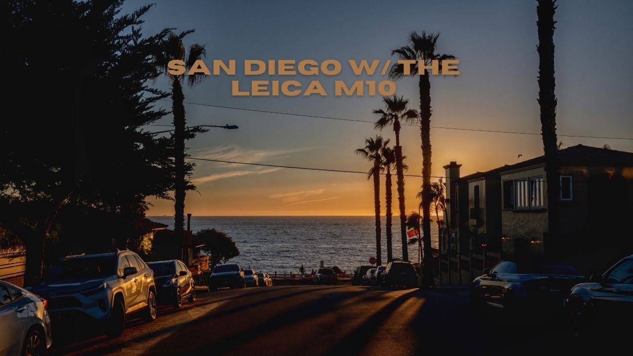 Shooting in San Diego w/ Leica M10 & “The Camera Department” tote bag