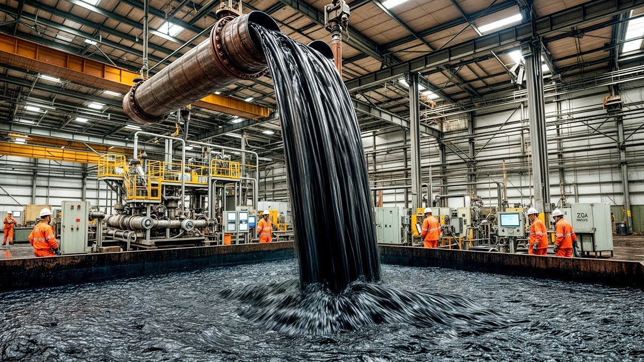 Jak powstaje ROPA NAFTOWA? Od starożytnych szczątk&oacute;w do paliwa | Wydobycie i rafinacja