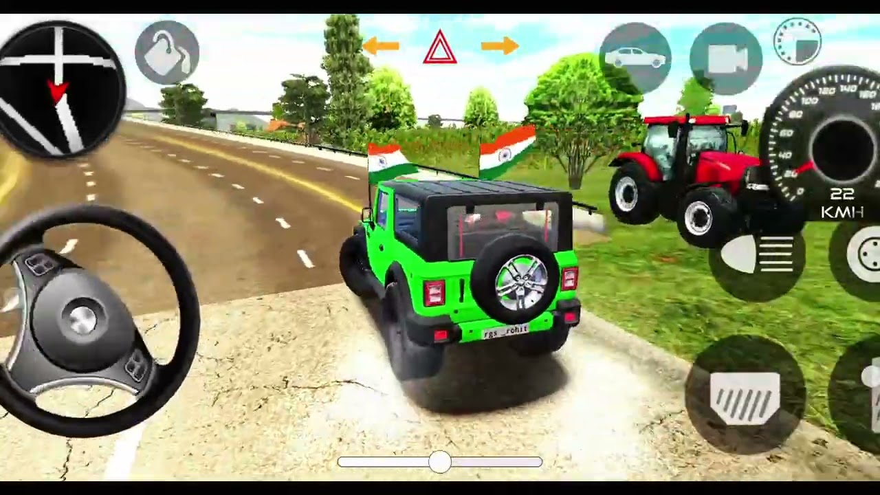 Modified mhendra thar off redy