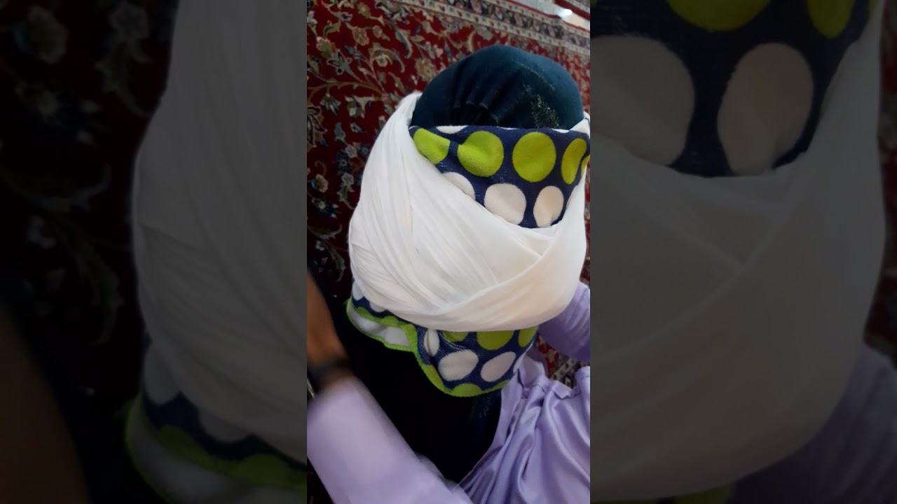 لف العمامه على الطريقه الكربلائيه سيد حسين الموسوي