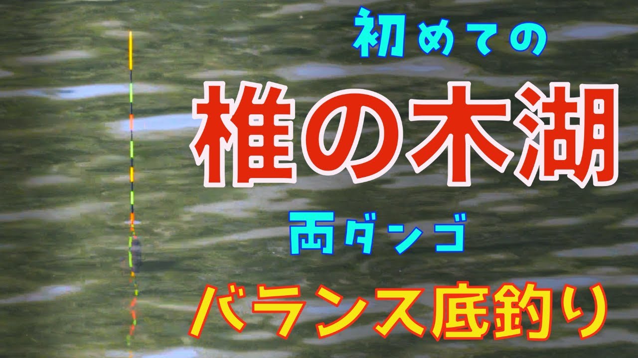 初めての椎の木湖で底釣りしてみた😀 釣れてない状態からなんとかなったのか？😅
