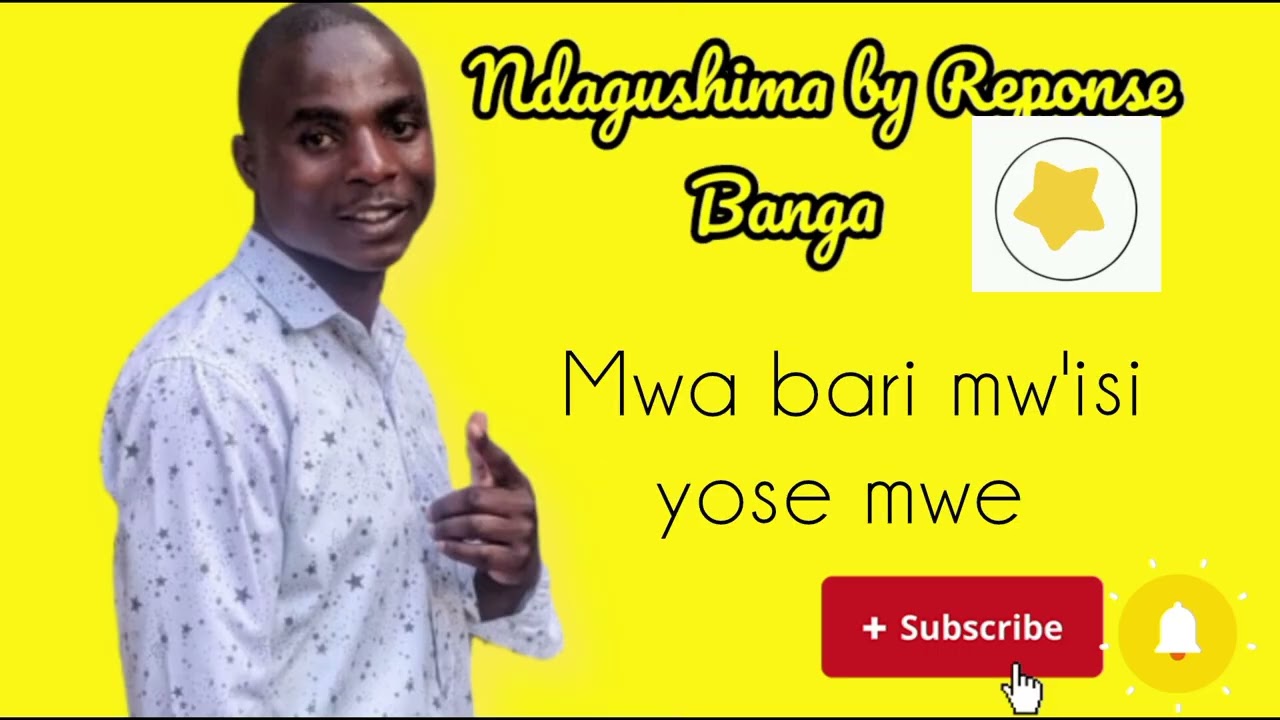 Ndagushima by Reponse Banga #Official Lyrics Vidéo