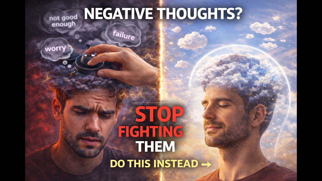 Stop Fighting Negative Thoughts — Do This Instead (It Actually Works)