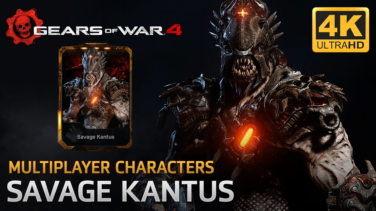 Gears of War 4 - Multiplayer Characters: Savage Kantus