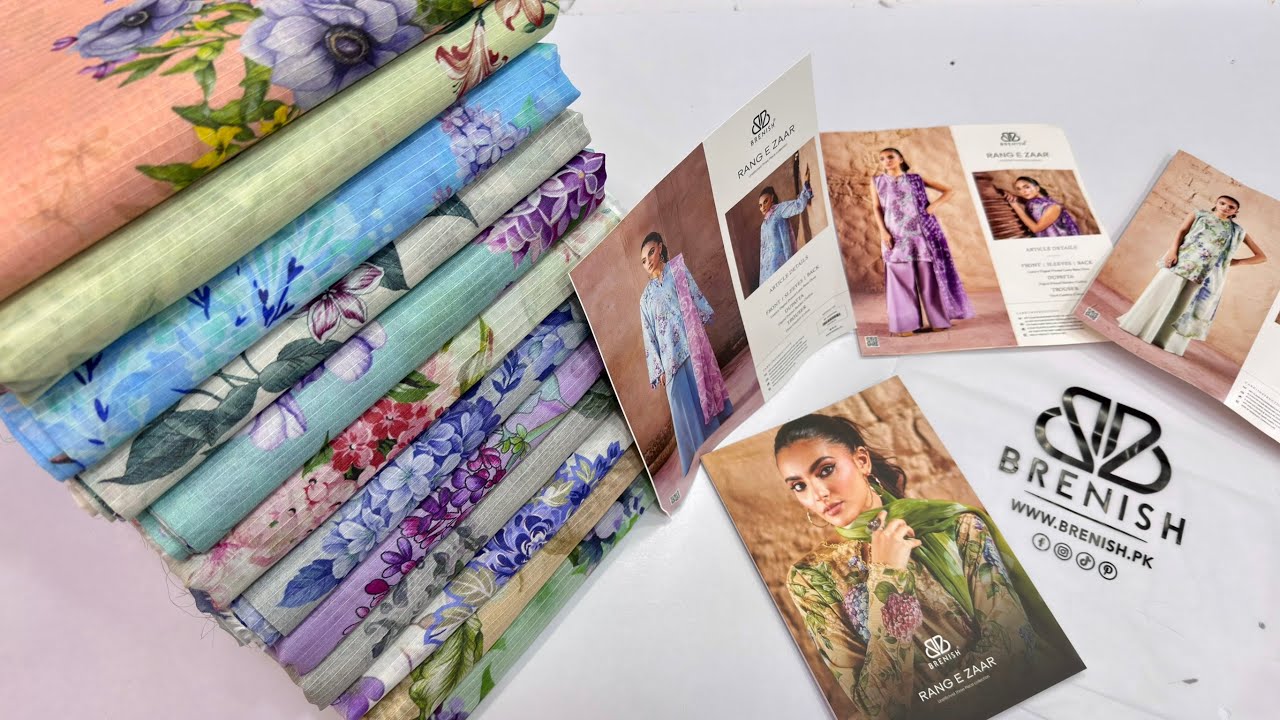 Rang e Zaar by Brenish | Eid Collection | Gull Jee Summer Collection