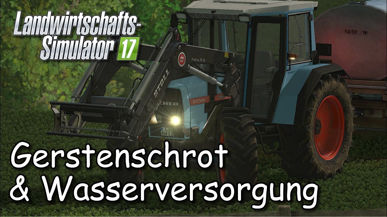 LS17 - HOLZER MAP [MR] // #2 // Vorbereitung // Gerstenschrot & Wasser für die Kälberzucht