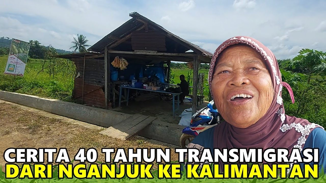 CERITA 40 TAHUN TRANSMIGRASI DARI NGANJUK KE KALIMANTAN; WARGA DESA PANCA AGUNG, BULUNGAN, KALTARA