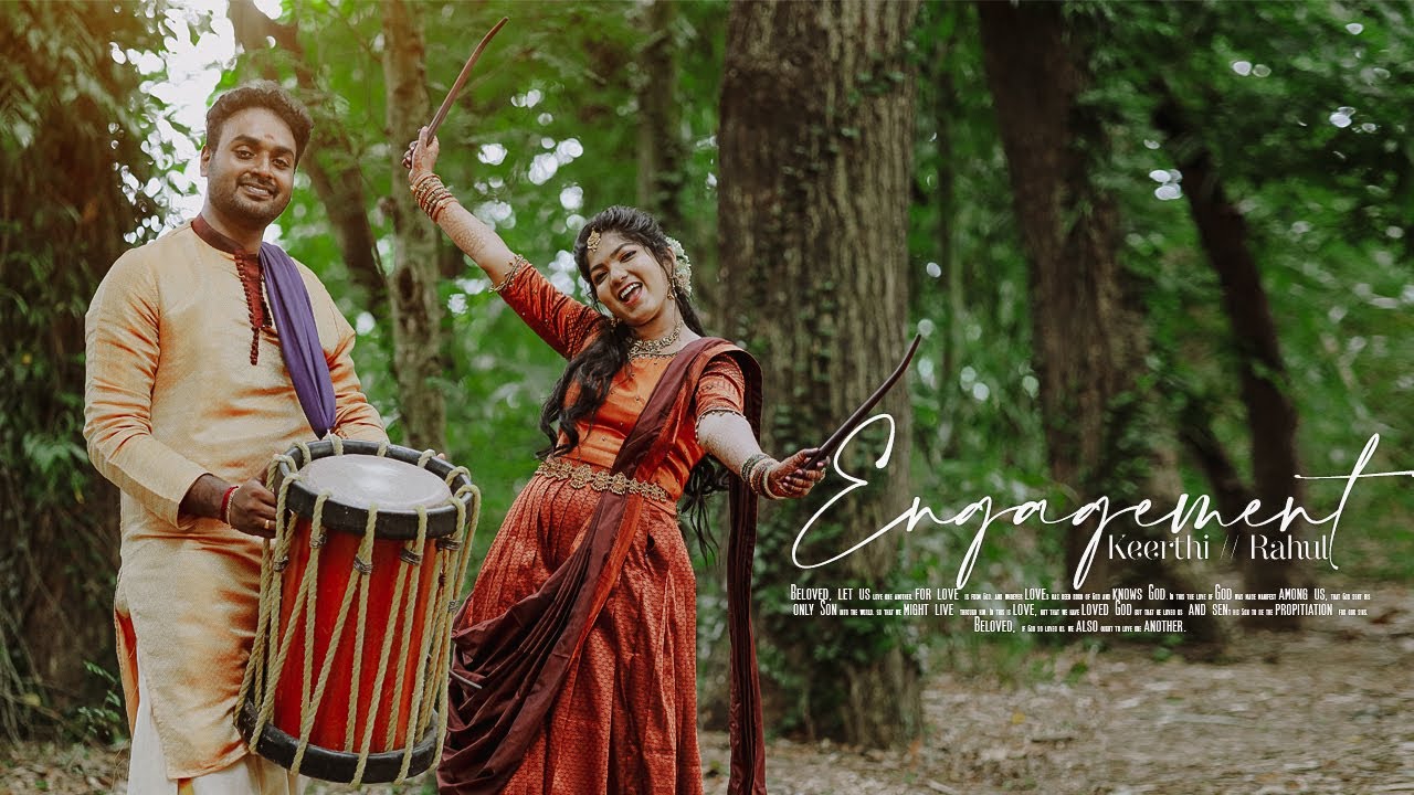 Kerala Hindu Engagement Highlights | Keerthi//Rahul | The Story Begins | A Film by Photoshobz
